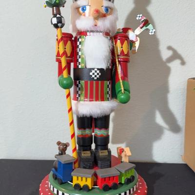 MacKenzie-Childs 15” Santa Nutcracker * Made In Germany 