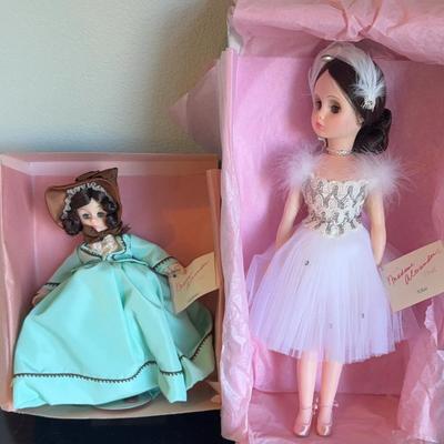NIB 18” Elise & 12” Melanie ‘Madame Alexander’ Dolls * Swan Lake Ballerina 