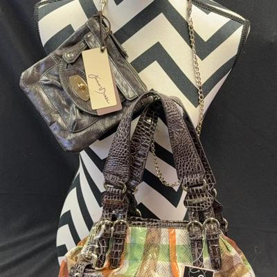 NEW ‘Junior Drake’ Crossbody Purse & ‘Jessica Simpson’ Handbag W/ Matching Coinpurse 