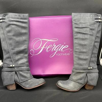 NEW! Fergie Footwear ‘Latitude’ Knee-High Tall Boots * Women’s Size US 9.5 M