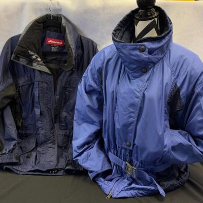 Women’s Size 10 NORDICA All Terrain & XL COLUMBIA WEAR Microtex Jackets