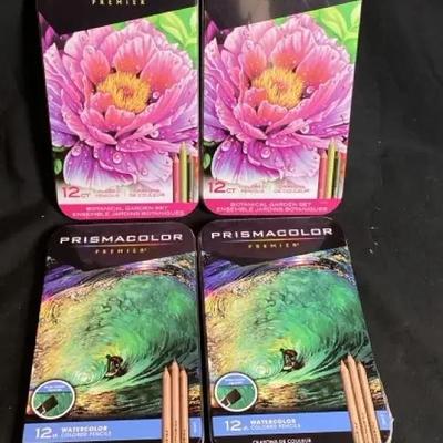 Colored Pencils - Botanical Garden Set (2) & Watercolor Set (2)