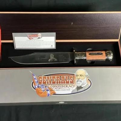 Generals Of The Confederacy - Collectible Civil War Bowie Knife 