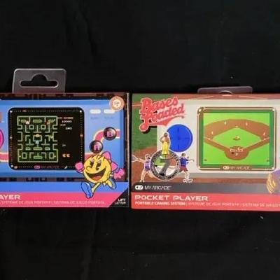 My Arcade Pocket Players - Bases Loaded & Ms. PacMan