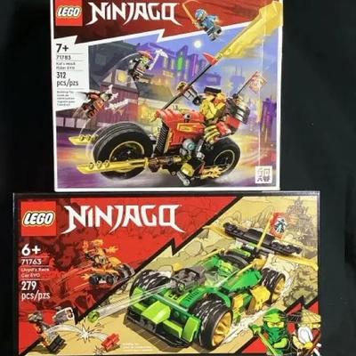 Lego Ninjago - Lloyd’s Race Car EVO & Kai’s Mech Rider EVO - New In Box