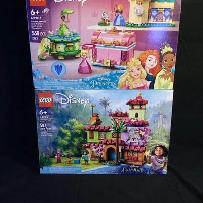 LEGO Disney Lot – 43203 Enchanted Creations + 43202 Encanto Madrigal House (Both New)