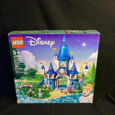LEGO Disney 43206 – Cinderella and Prince Charming’s Castle (365 pcs, New in Box)