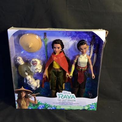 Hasbro Disney Raya & Namaari Adventure Doll Pack w/ Ongis – New in Box