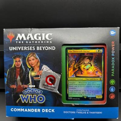 006) Magic The Gathering Universes Beyond Doctor Who Commander Deck – Paradox Power (Sealed)