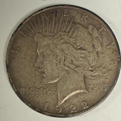 1922 Silver Coin
