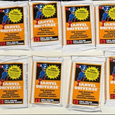 11 Marvel Universe Trading Cards