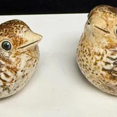 Danish Studio Pottery Bird Figurine by Poul Hauch Carlsen, 1960s