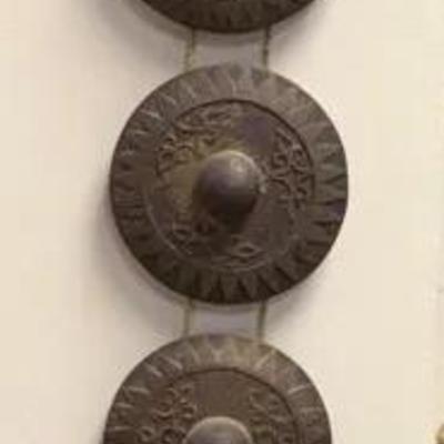 Vintage Philippine Kulintang Gongs Art Decor Set of 8