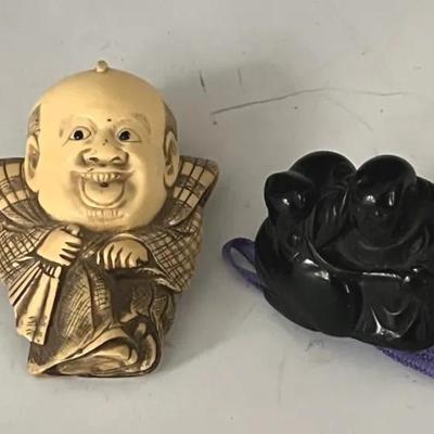 Japanese Netsukes, Signed