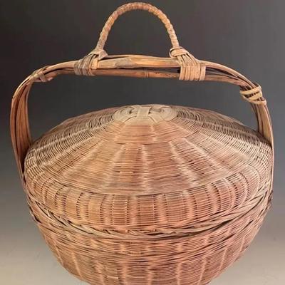 Vintage Gathering Basket