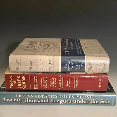 Jules Verne Books (3)