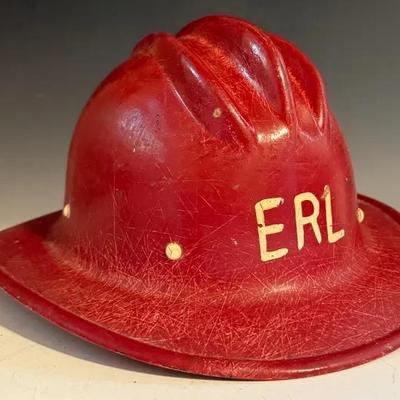 Erlanger, KY Fire Department Helmet, Bullard ‘Hard Boiled’ Marked #33