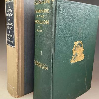 Two Vintage Civil War Books