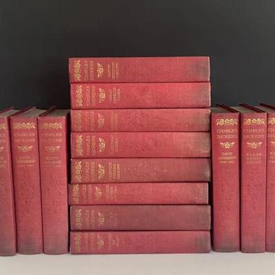 1911 12 Volume Set of Charles Dickens Works, Collier & Sons