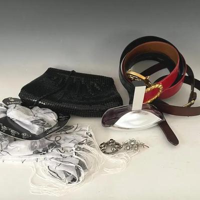 Accessories with Talbot’s Belts, Calvin Klein Cologne and Mesh Bag