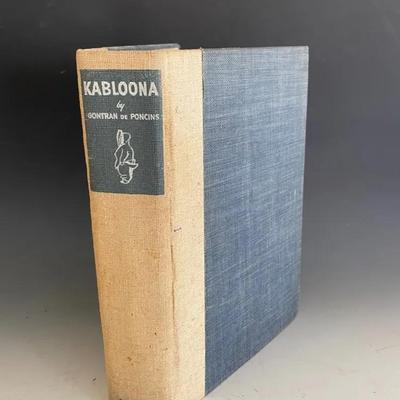 1941 “Kabloona” By Gontran De Poncins Book, First Printing