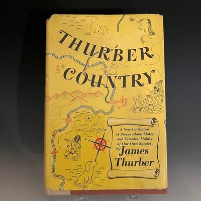 1953 First Printing “Thurber Country” by James Thurber