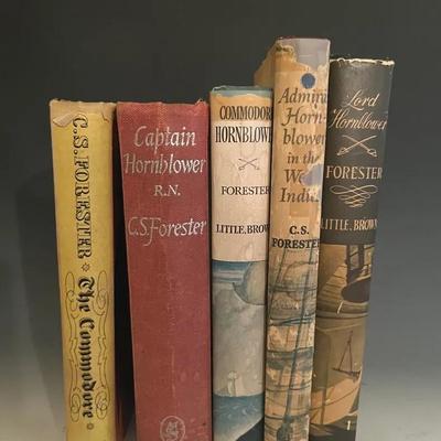 C.S.Forester Commodore Hornblower Books (5)