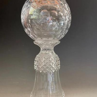 Glass Golf Trophy 