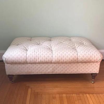 Oversized Tufted Ottoman 