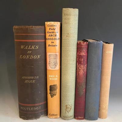British Walks and Natural History Books Plus More
