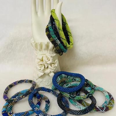 Fashion Crafted Seed Bead Bracelets 