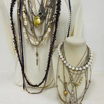 “Monet” and More Fashion Necklaces