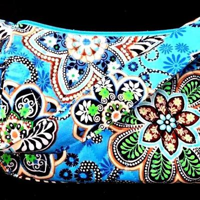 "Vera Bradley" Bali Blue Shoulder Bag