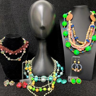 Vintage Necklace and Earring Sets