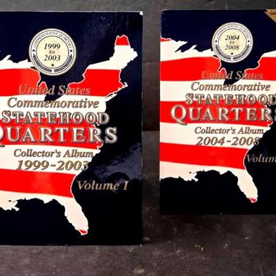 "Commemorative Quarters" Collector's Albums 