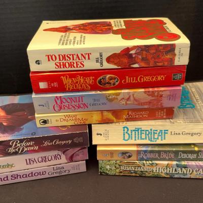 Romance Paperbacks - Jill Gregory, Lisa Gregory & More - 10 Books