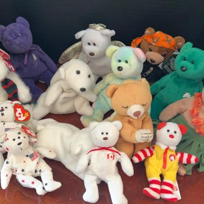 Bears! Ty Beanie Babies - Harley Davidson, Winnie the Pooh, Hula, McDonald’s Ronald McDonald