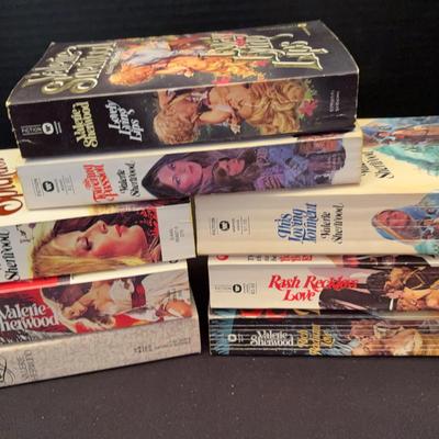 Valerie Sherwood Novel Paperbacks - 8 Books
