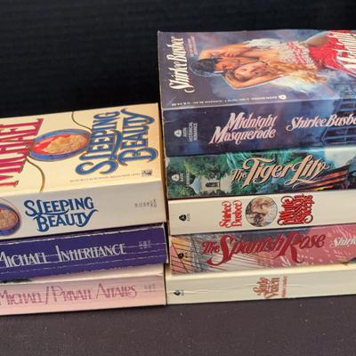 Romance Novel Paperbacks - Judith Michael & Shirlee Busbee - 8 Books