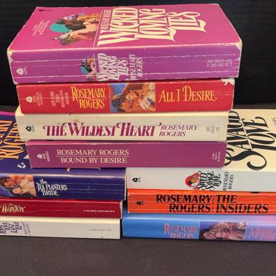 Rosemary Rogers Novels - 10 Paperback Books