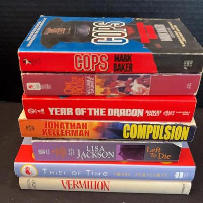 Assorted Mystery Crime Novels - 7 Books