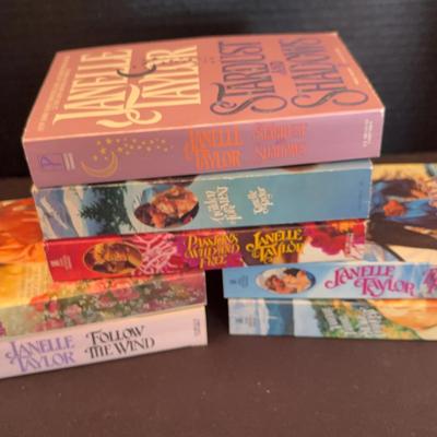 More Romance Novels - Janelle Taylor Paperbacks - 7 Books