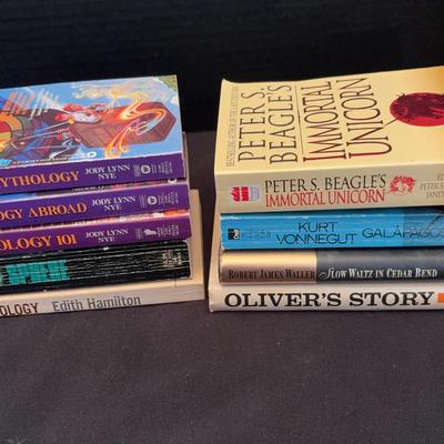 Fiction, Fantasy & Mythology Novels - 9 Books - Jody Lynn Nye, Michael Crichton & More