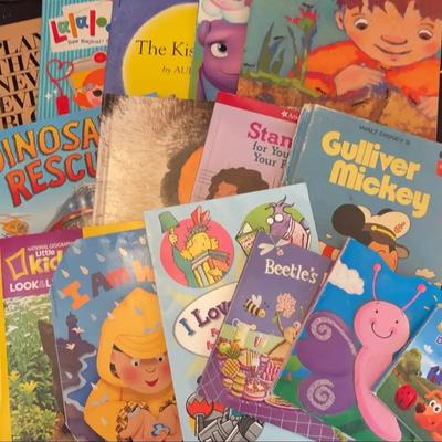 Assorted Children’s Books - The Kissing Hand, American Girl, National Geographic & More