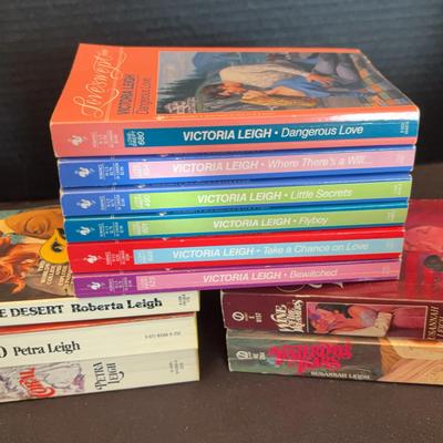 Romance Paperbacks - Victoria Leigh, Roberta Leigh, Petra Leigh & Susannah Leigh, Loveswept Series