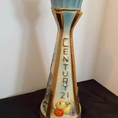 James B Beam 1962 Decanter. Genuine Regal China Bottle