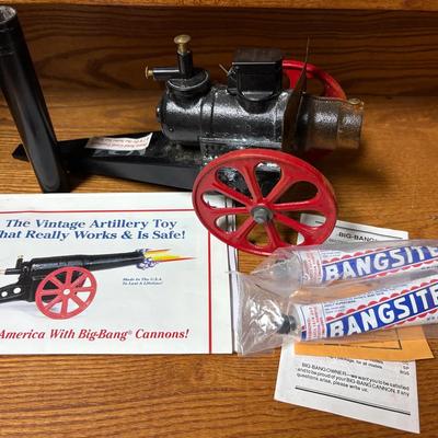 Vintage Big Bang Artillery Toy Cannon