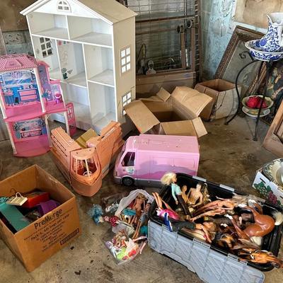 Mystery Lot Of Barbie Items And More 