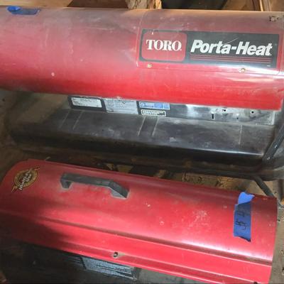 Toro Port-Heat & Reddy Heater Portable Forced Air Heaters