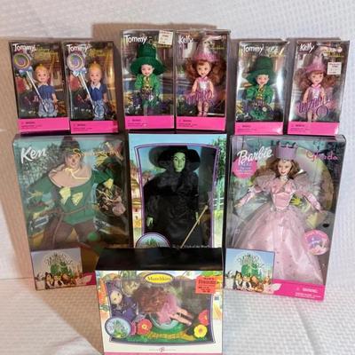 Barbie Wizard Of Oz Dolls In Boxes 